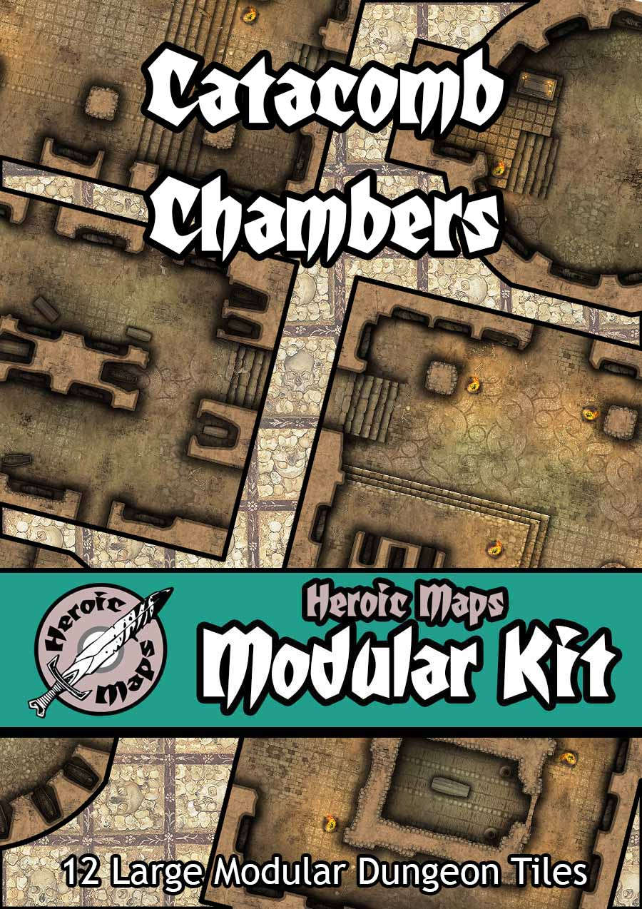 Heroic Maps Modular Kit Chambers Heroic Maps Caverns