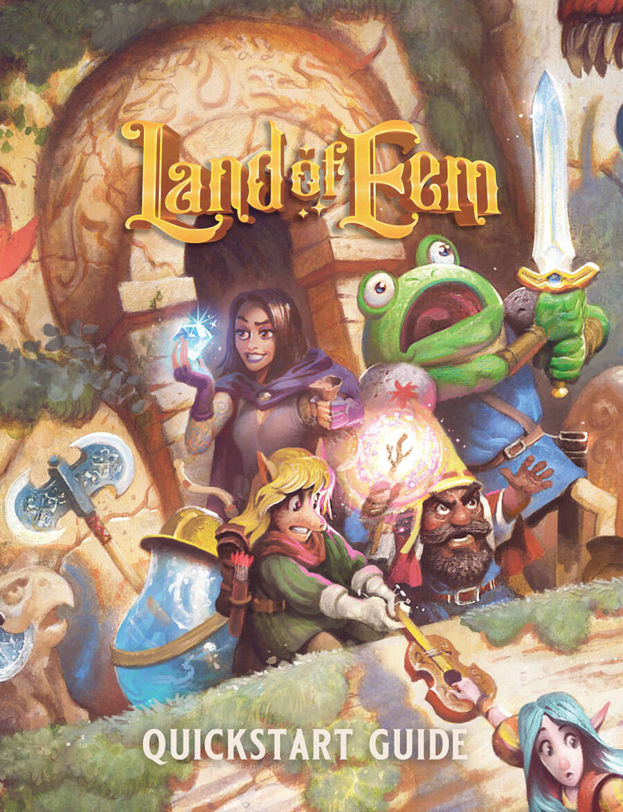 Land of Eem RPG Quickstart Guide Star & Flame Games Dungeon Masters