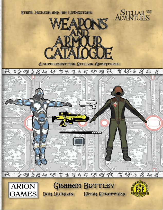 Stellar Adventures Weapons and Armour Catalogue Arion Games