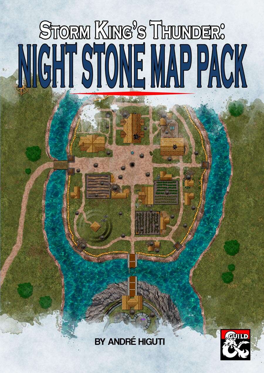 Storm King's Thunder Nightstone Map Pack Dungeon Masters Guild