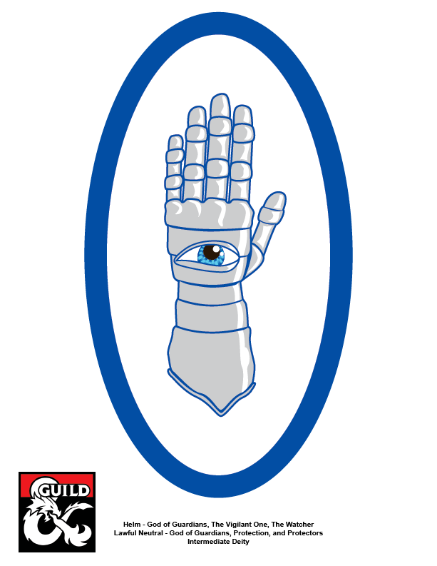 art 022 Icon for Helm Deity of Faerun Dungeon Masters Guild