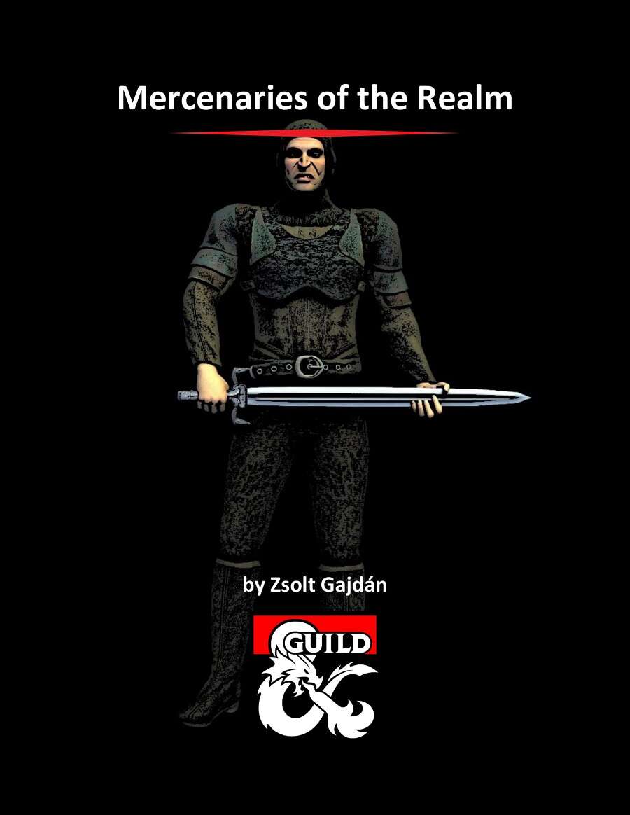 Mercenaries of the Realm Dungeon Masters Guild Dungeon Masters Guild