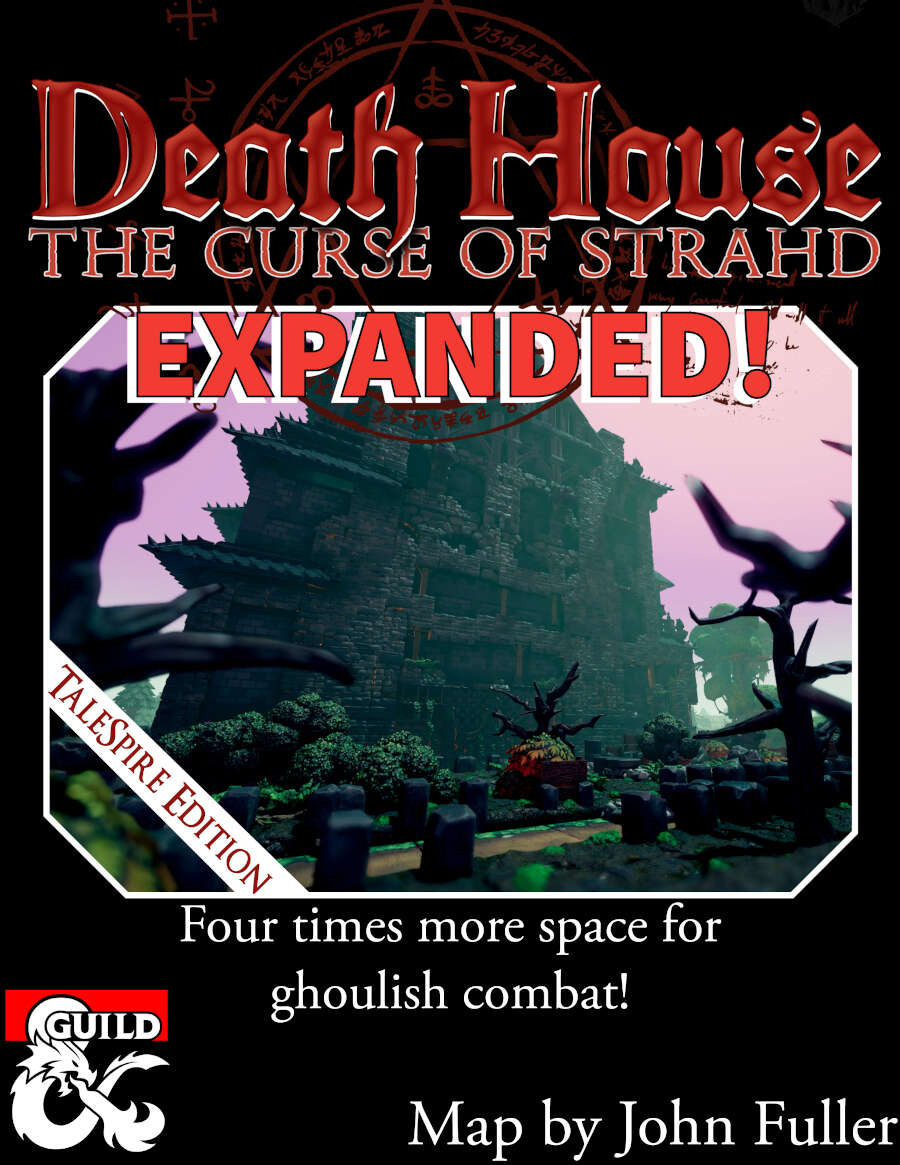 Curse of Strahd Death House EXPANDED TaleSpire Edition Dungeon