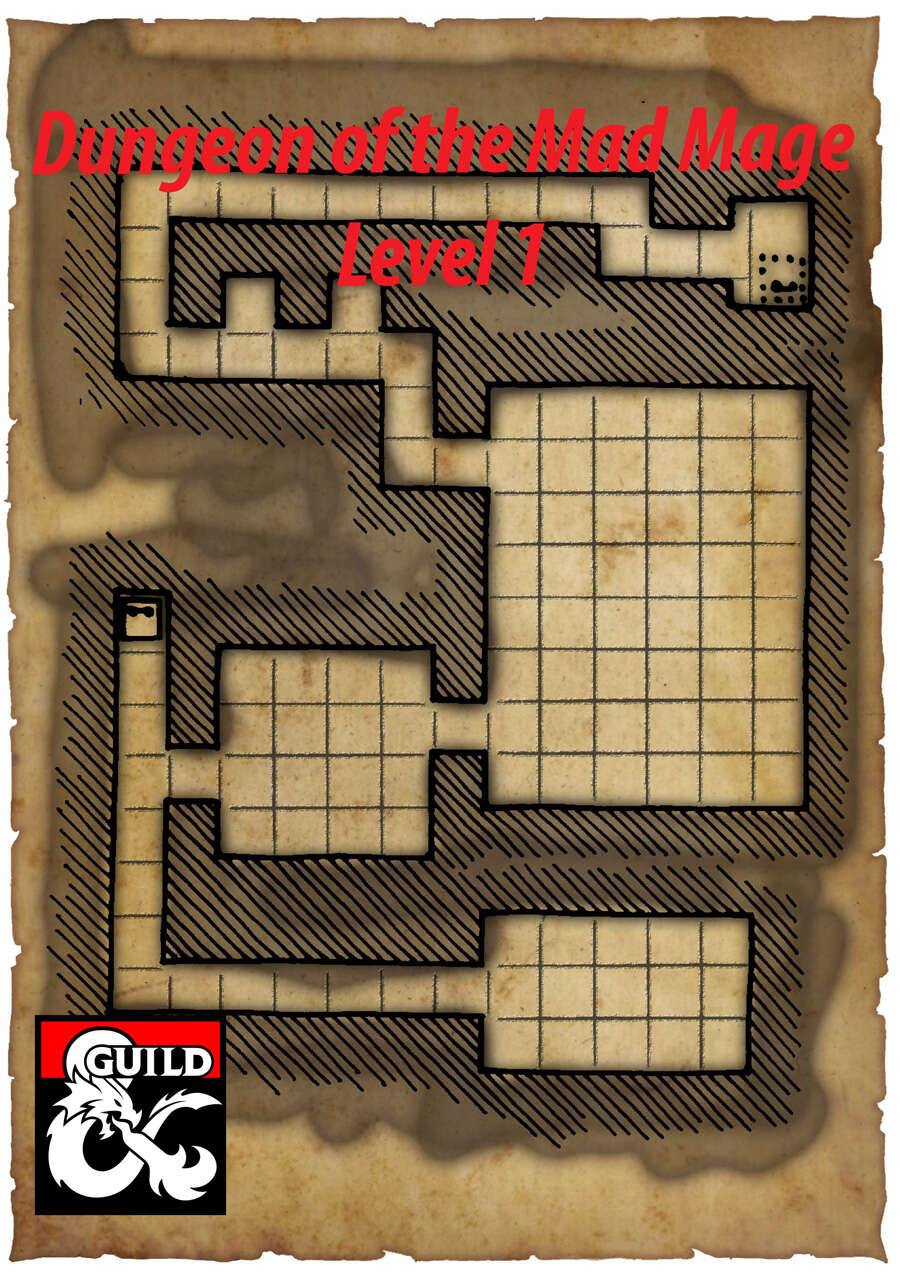Dungeon of the Mad Mage, Undermountain Level 1 Dungeon Masters Guild