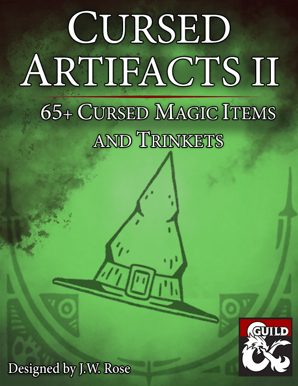 Cursed Artifacts 2 65+ Cursed Magic Items and Trinkets Dungeon Masters Guild Dungeon