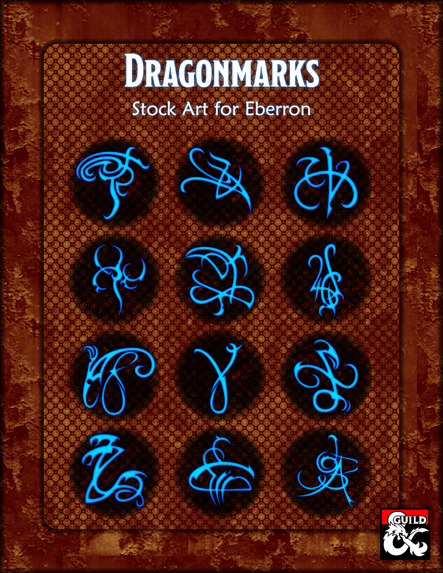 Dragonmarks Stock Art for Eberron Dungeon Masters Guild Dungeon