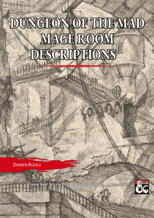 Dungeon of the Mad Mage Room Descriptions Dungeon Masters Guild