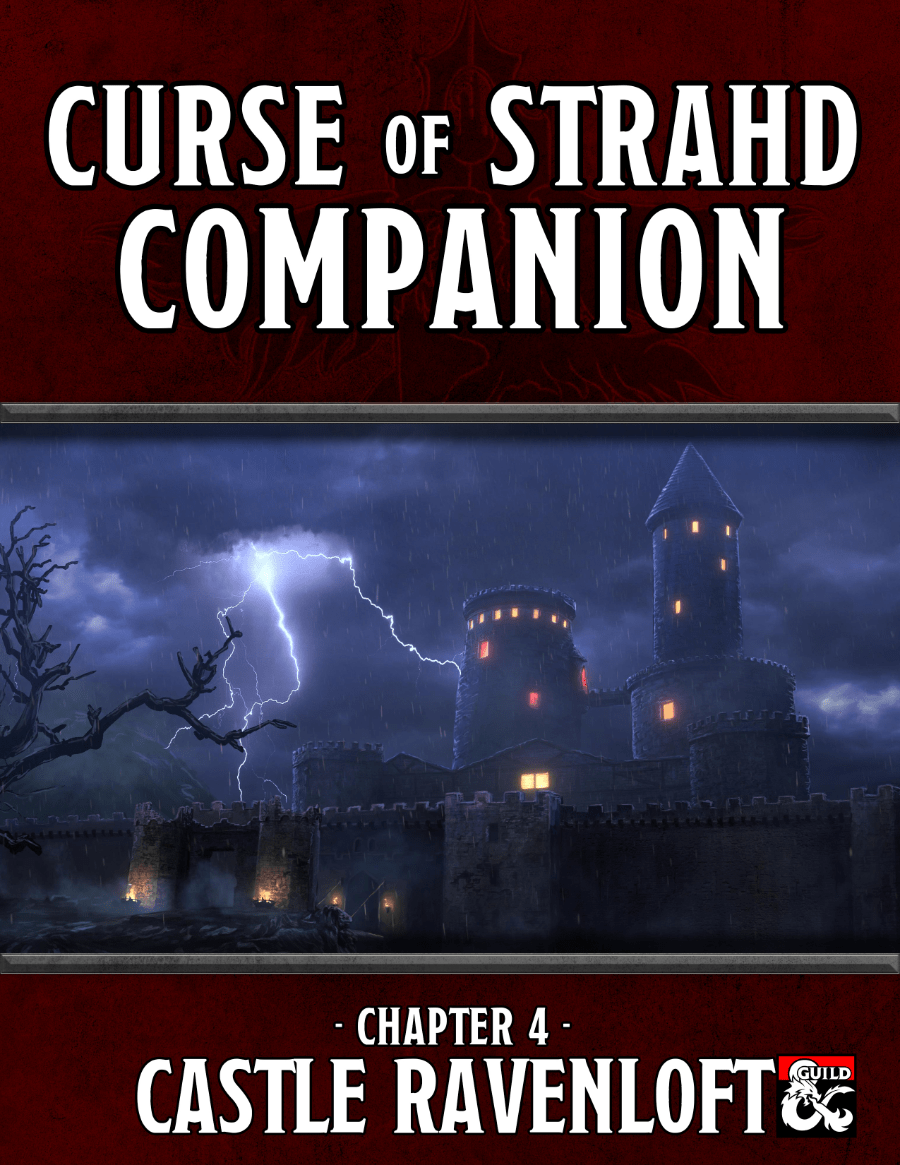 Curse of Strahd Companion 4 Castle Ravenloft Dungeon Masters Guild