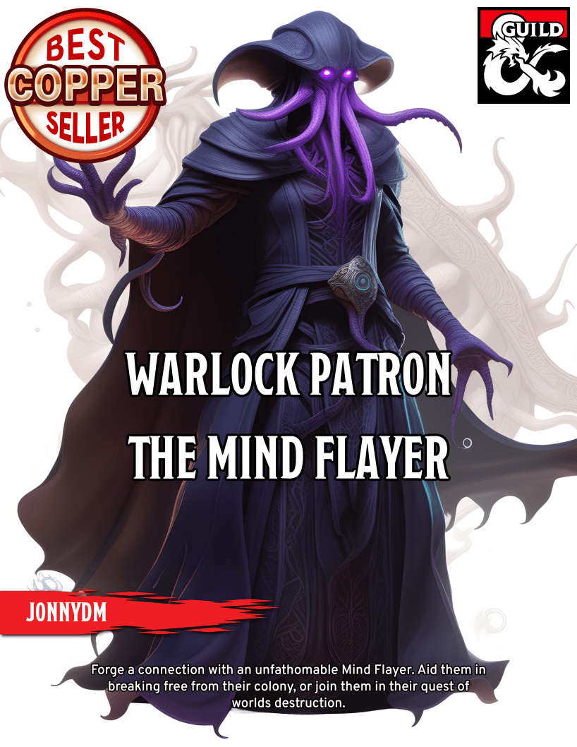 Warlock Patron The Mind Flayer Dungeon Masters Guild Dungeon