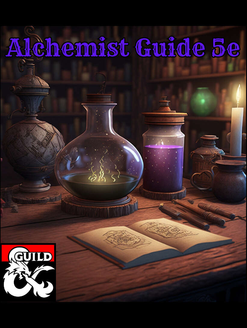 Alchemist Guide 5e Dungeon Masters Guild Dungeon Masters Guild