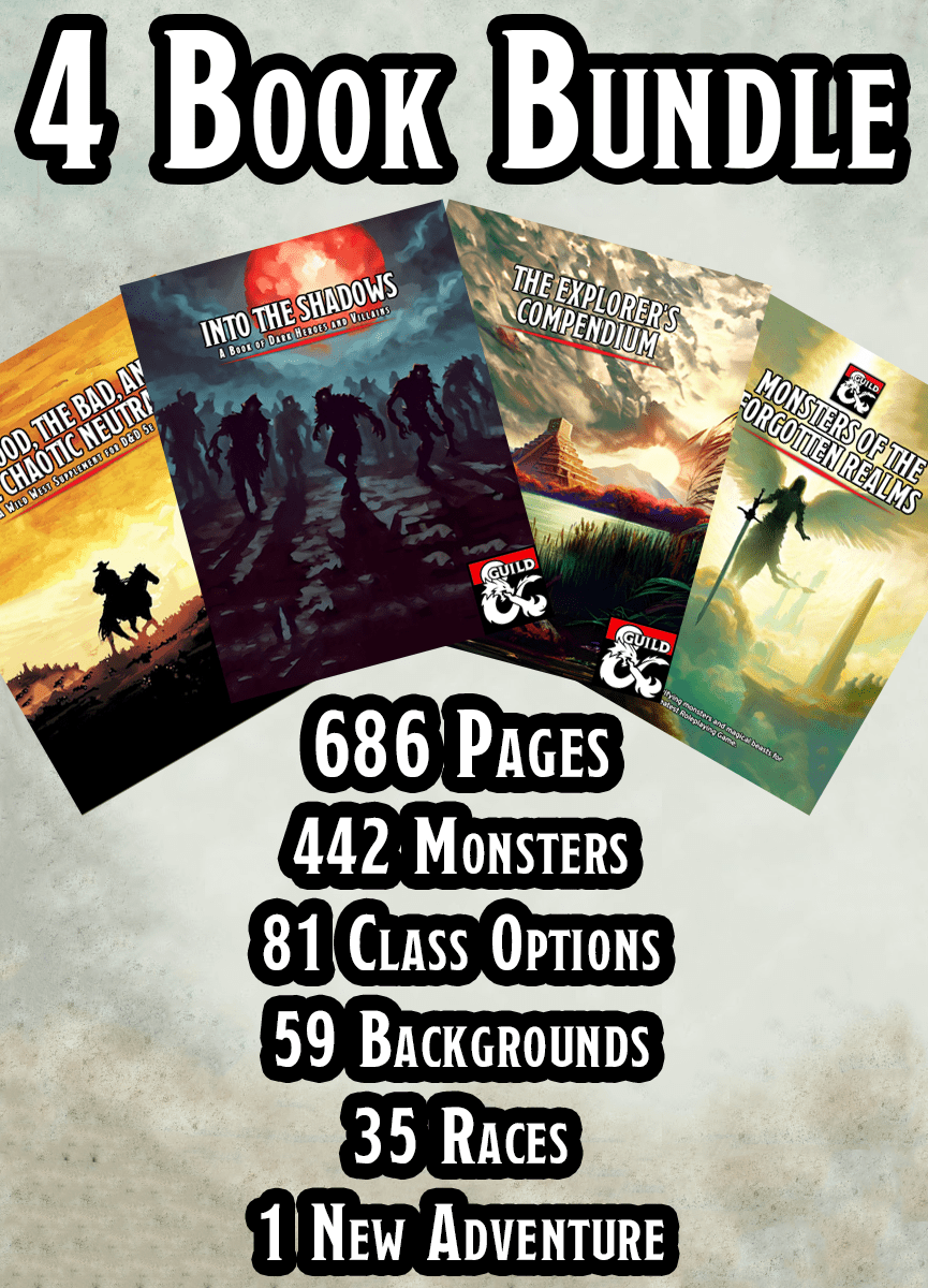 600+ Page 4 Book Bundle [BUNDLE] Dungeon Masters Guild Dungeon