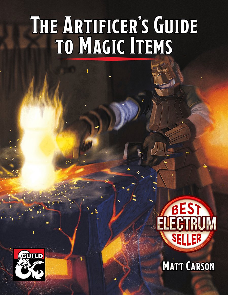 The Artificer's Guide to Magic Items Dungeon Masters Guild Dungeon