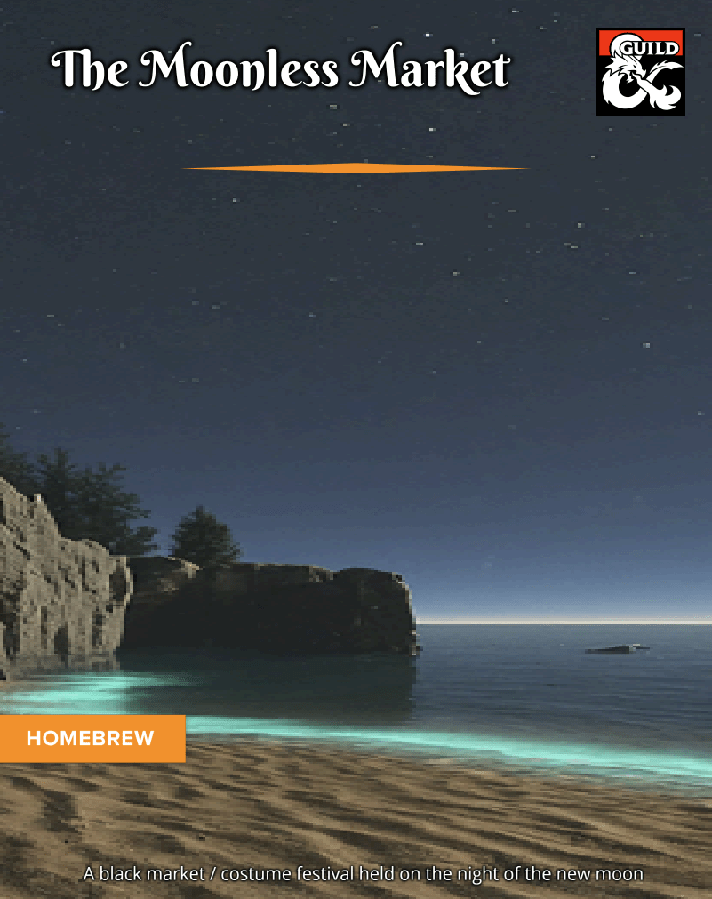 The Moonless Market Festival - Dungeon Masters Guild | Dungeon Masters