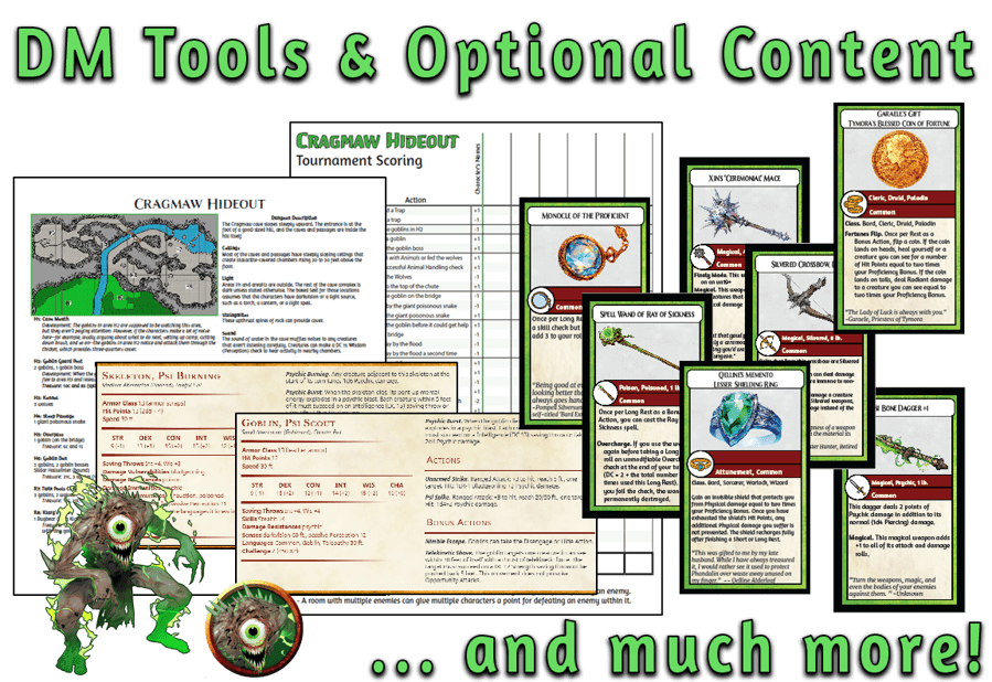 Phandelver & Below Reskin Chapters 1+2 Dungeon Masters Guild