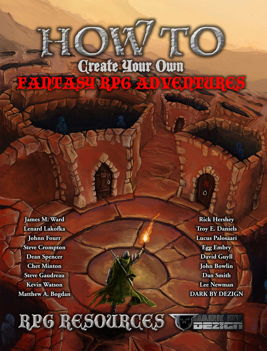 How To Create Your Own Fantasy RPG Adventures DARK BY DEZIGN