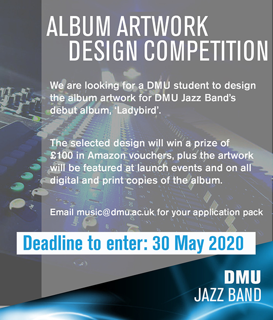 Designers wanted to create artwork for DMU Jazz Band�s debut album