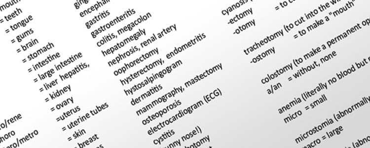 Medical Terminology Online Algonquin College