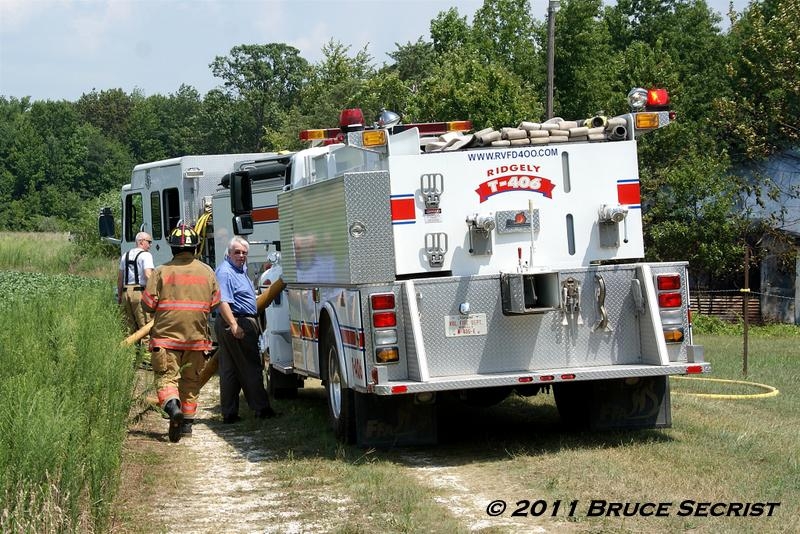 Building Fire Hog Lot Rd. Ridgely, Md. Delmarva Fire Photography