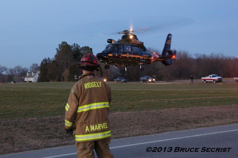 Serious MVC with Entrapment Ridgely Rd. Ridgely, Md. Delmarva