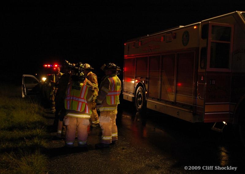 2 Single Vehicle Accidents w/ Injuries Delmar, MD Delmarva Fire
