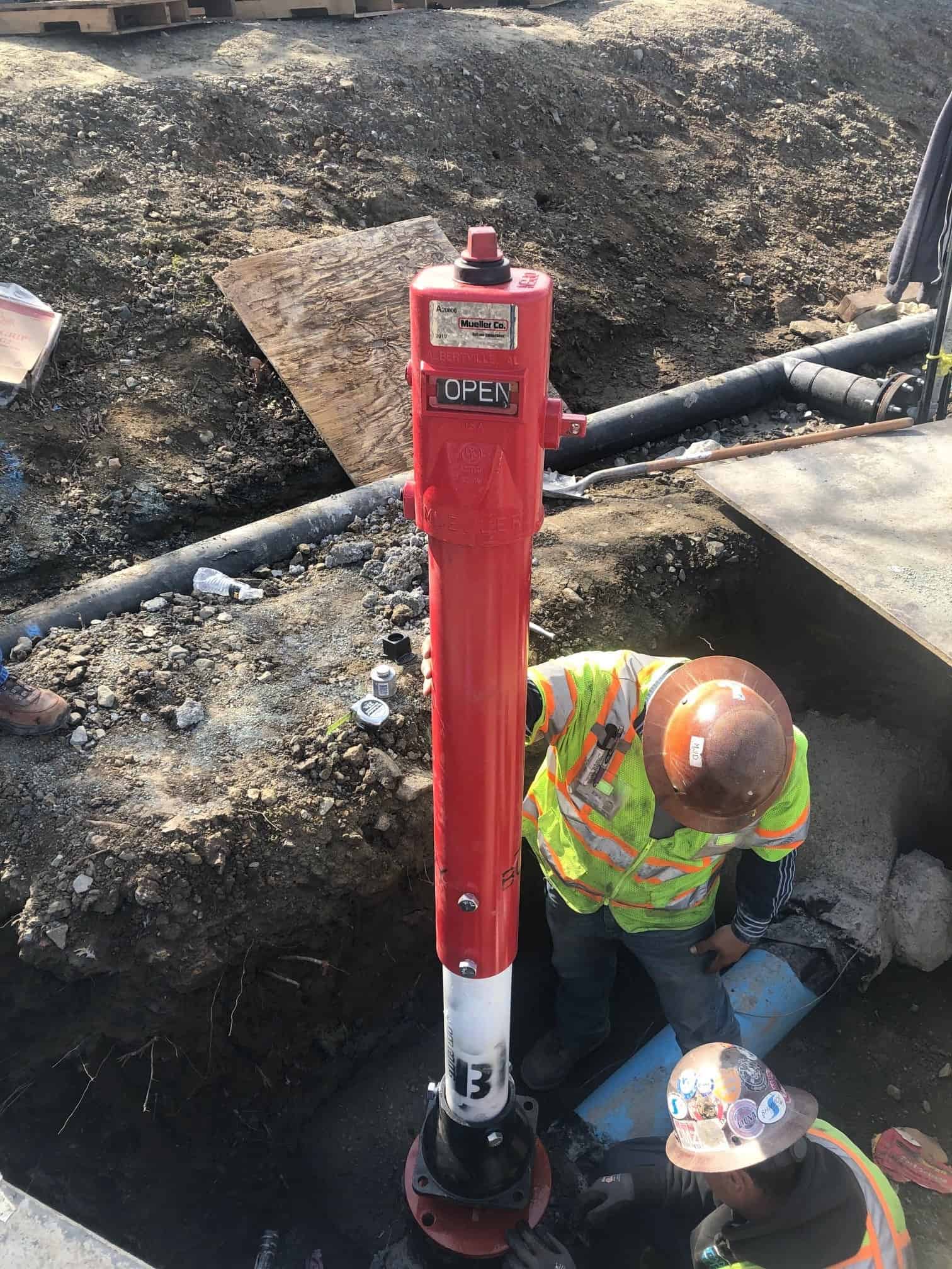 Concord Yard Fire Protection DMZ Builders