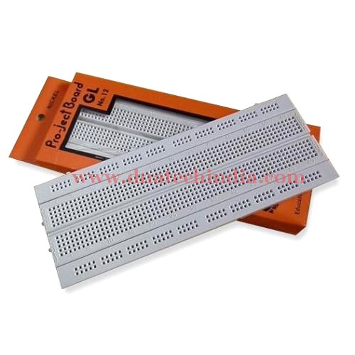 Buy GL12 BreadBoard solderless board online in India at low price from DNA Technology, Nashik