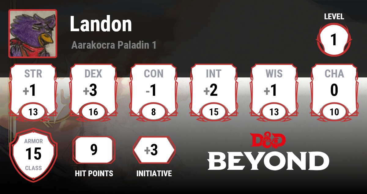Landon D&D Beyond
