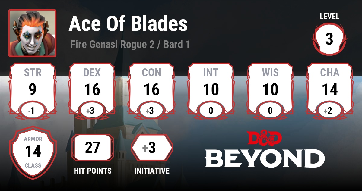 Ace Of Blades D&D Beyond