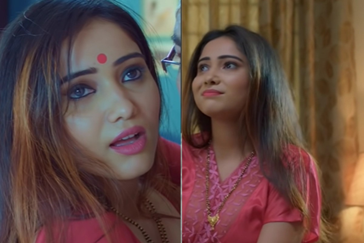 Dunali web series on ULLU Ayushi Jaiswal bares it all in this sizzling