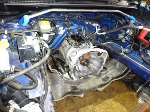 WRX STI VAB FA20 HKS フルKIT エンジン搭載始まる！｜車のチューニング/ワンオフパーツ製作 テクニカルガレージメイク