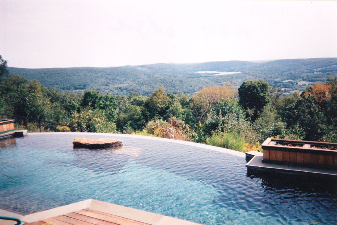 Infinity Gallery Dobson Pools Custom Gunite Pools CT NY MA