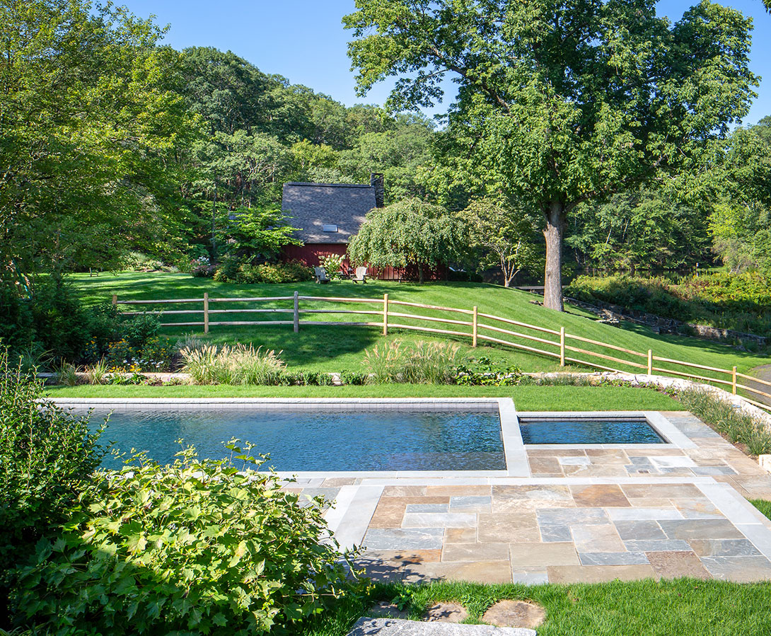 Rectangle Gallery Dobson Pools Custom Gunite Pools CT NY MA