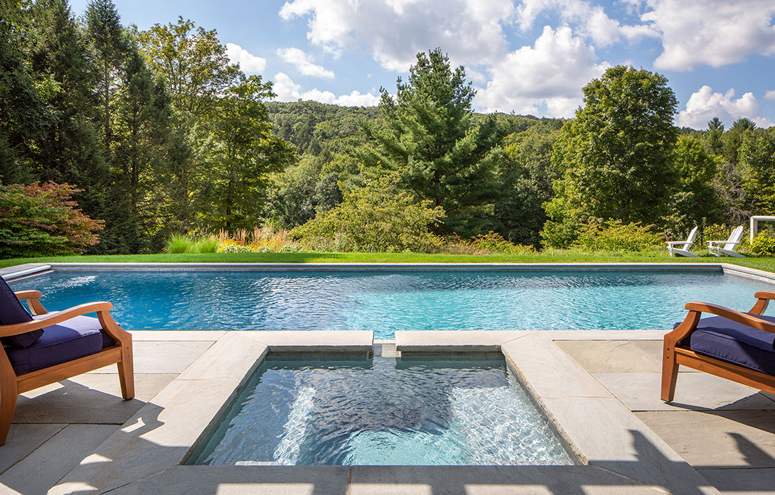 Rectangle Gallery Dobson Pools Custom Gunite Pools CT NY MA
