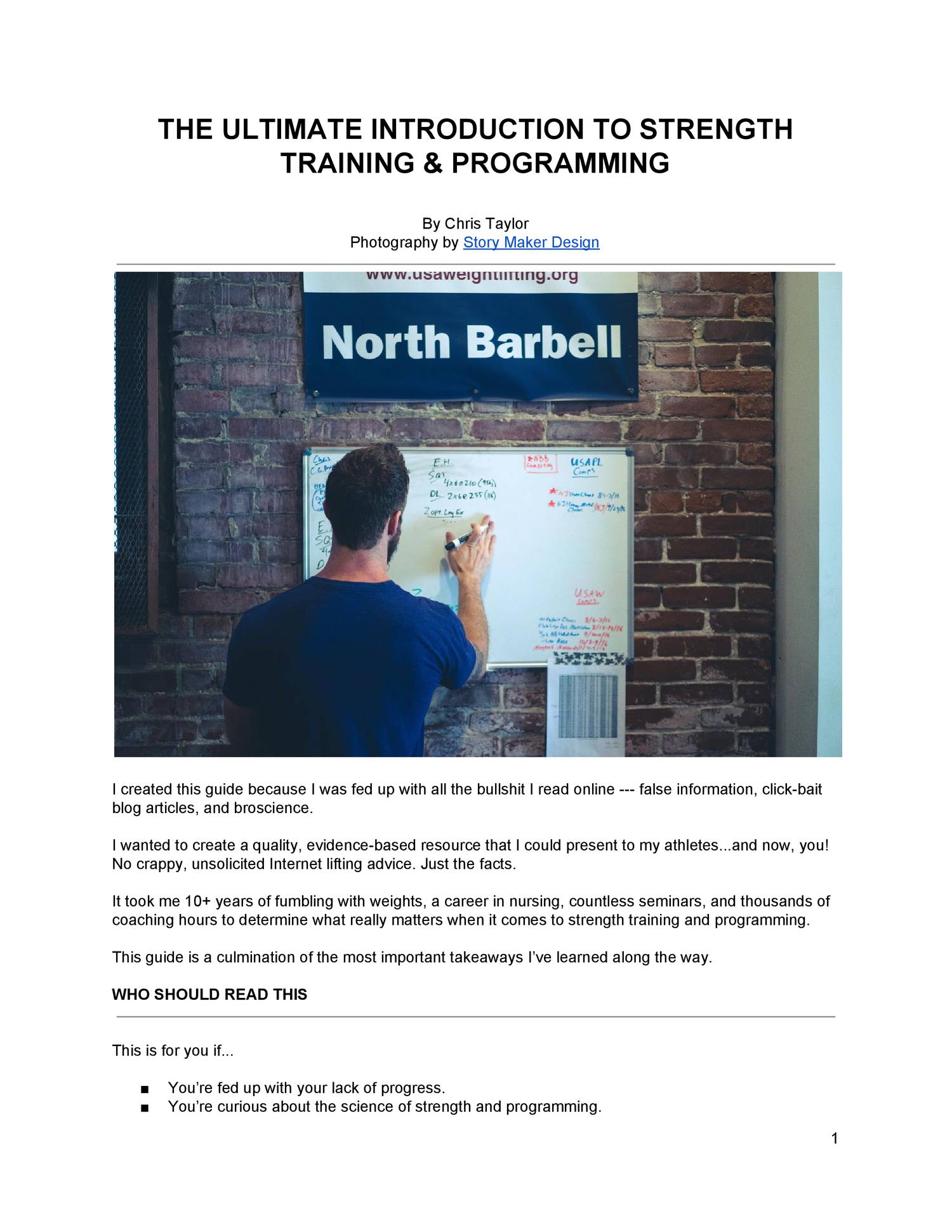 THE ULTIMATE INTRODUCTION TO STRENGTH TRAINING & PROGRAMMING.pdf DocDroid