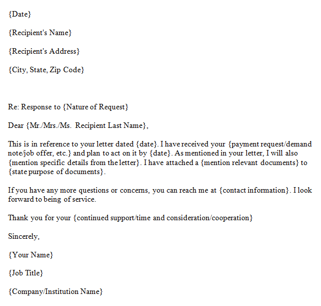 Response Letter Template & Examples (Writing Tips)