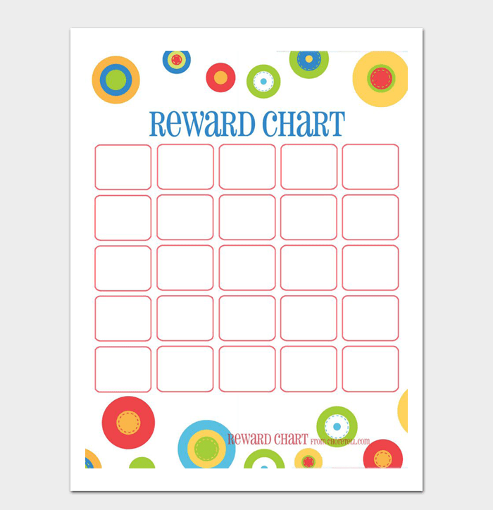 24 Editable Reward Charts for Kids (PDF | Word | Excel)