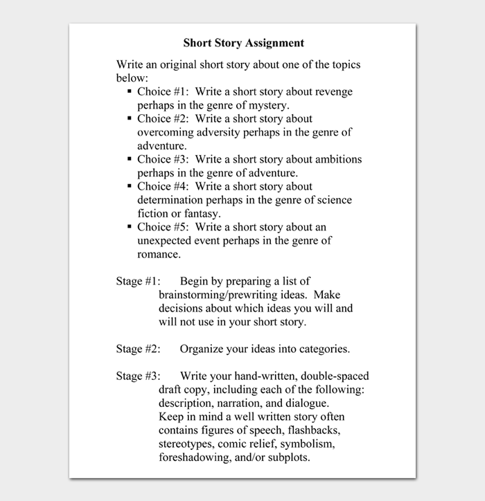 24 FREE Story Outline Templates and Examples (Novel, Book, Plot)