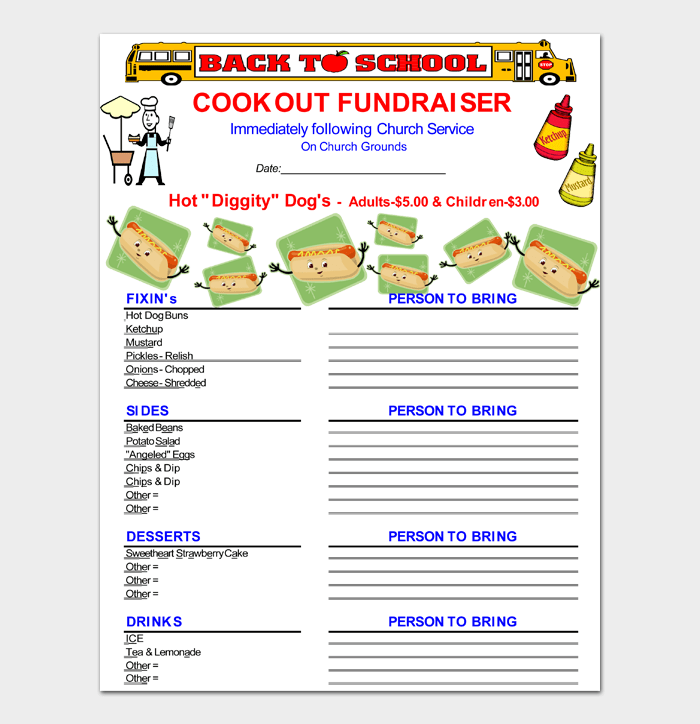 18 Editable Fundraiser Flyer Templates & Examples