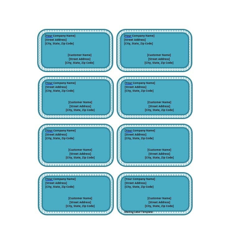 34+ Label Templates (Free Download)
