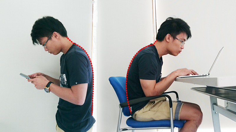 bad posture computer DOCJOINTS//DR SUJIT JOS//Total joint