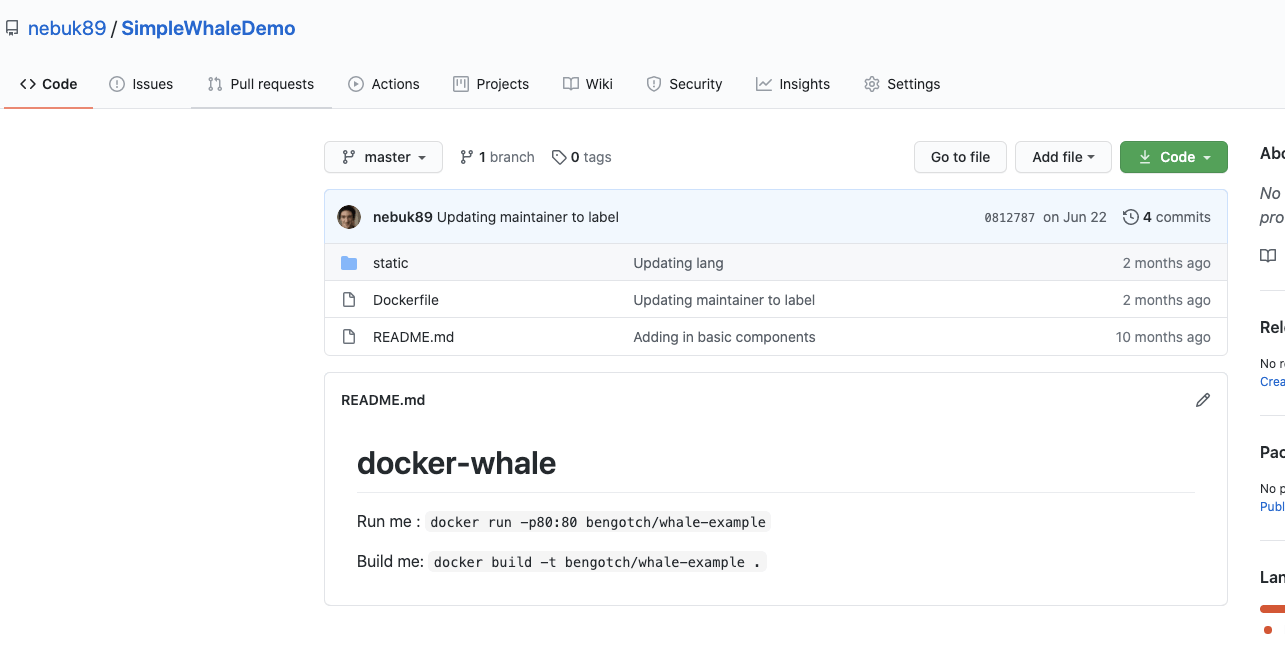 Docker Github Actions Docker