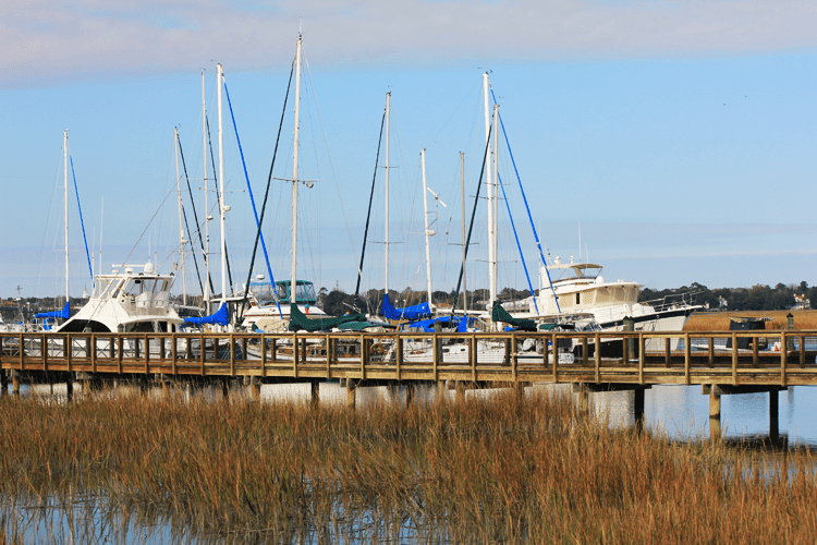 Image Gallery Lady’s Island Dockside in Beaufort, South Carolina