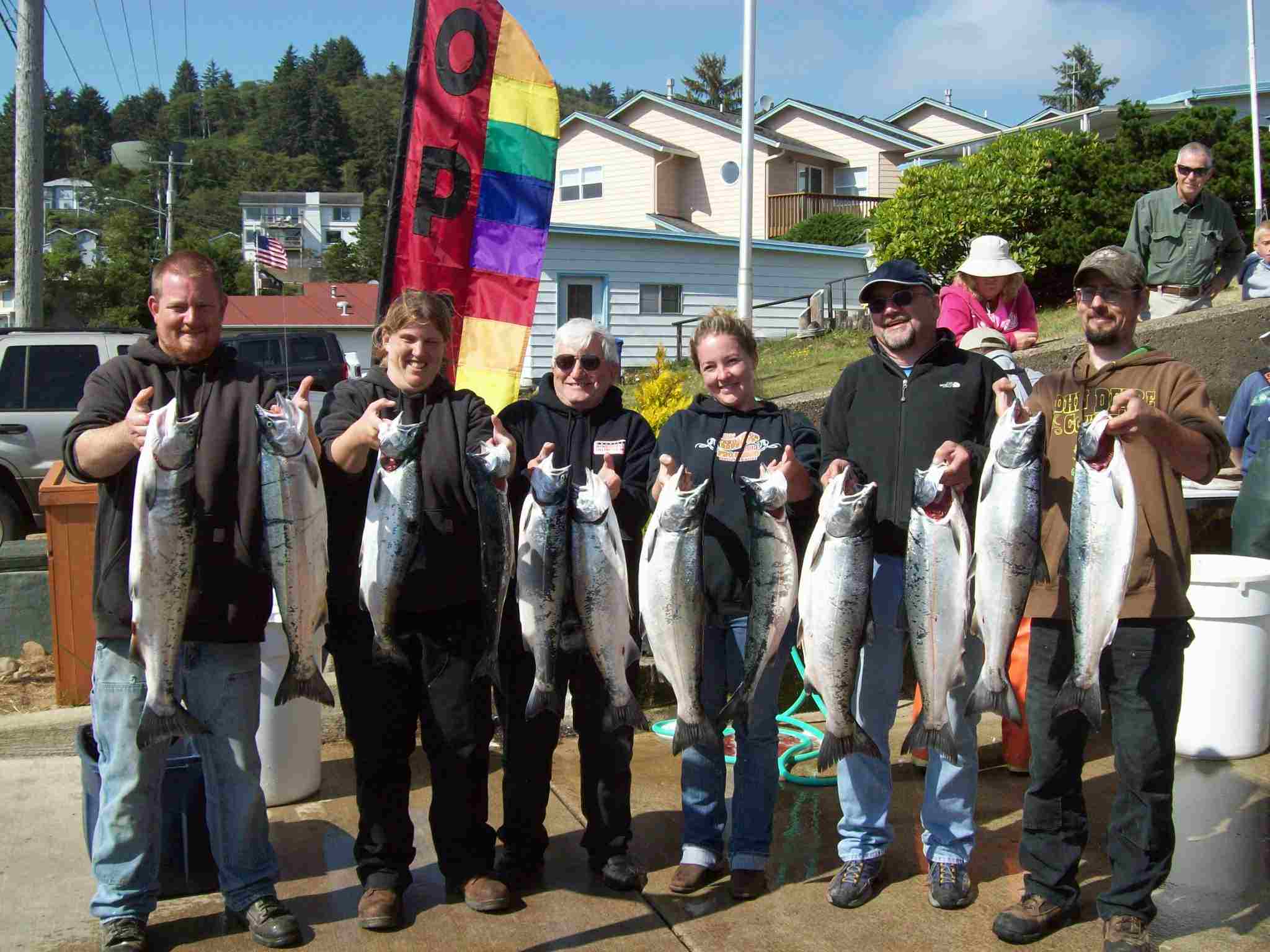 charter fishing photos Oregon coast