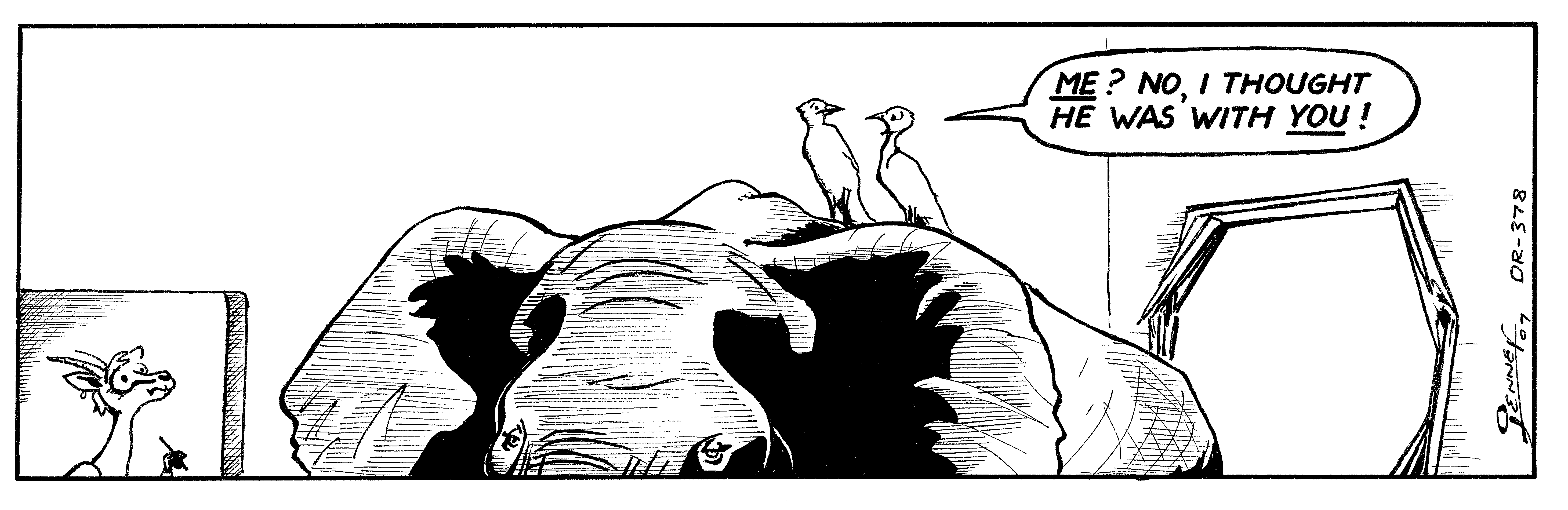 The elephant in the room Doc Rat A daily comic strip by Jenner