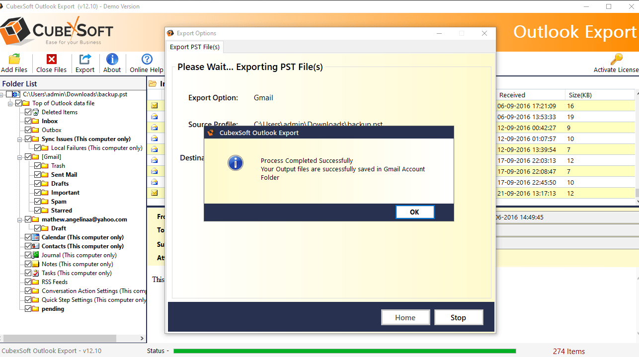 How to Export All Emails from Outlook to Gmail? Stepby