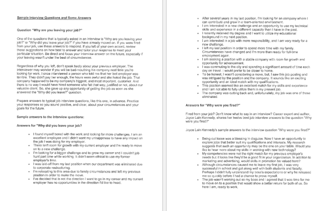 49+ Sample Interview Questions with Practice Sheets