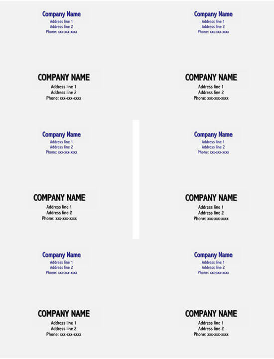 Breakroom supplies, office furniture, craft products Free Address Label Templates How To Create Labels In Word