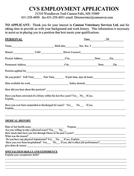 How To Fill A Job Application Form (Free Forms & Examples)