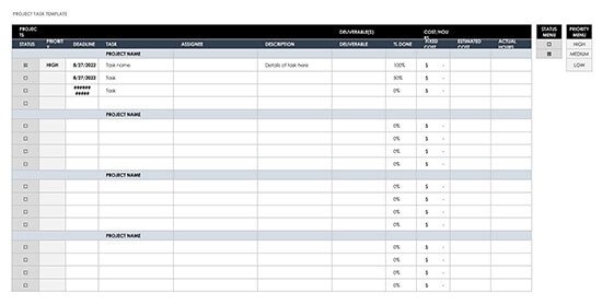 Open a task list in Project or Excel Microsoft Support