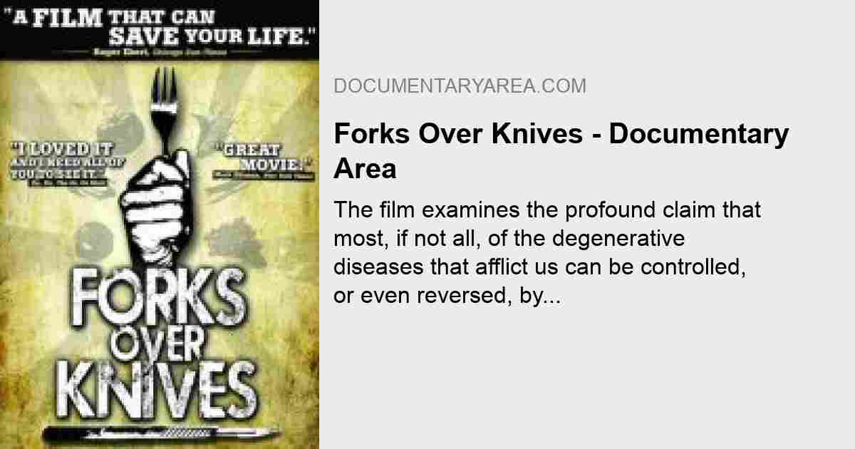 Forks Over Knives Watch Free Online